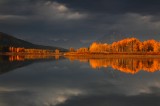 mt moran, thomas moran, moran, grand teton national park, tetons, oxbow bend, fall, autumn, yellowstone, sunrise photo