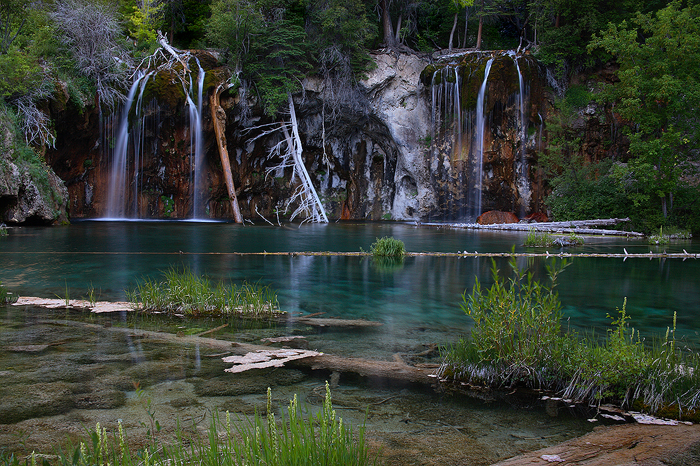 hanging lake, glenwood springs, colorado, glenwood, hanging, lake, waterfall, waterfalls, lakes,  photo