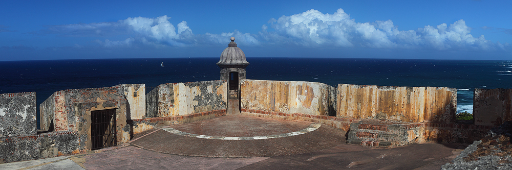 fort san felipe del morro, castillo san felipe del morro el morro, puerto rico, old san juan, san juan, garita, spanish, photo