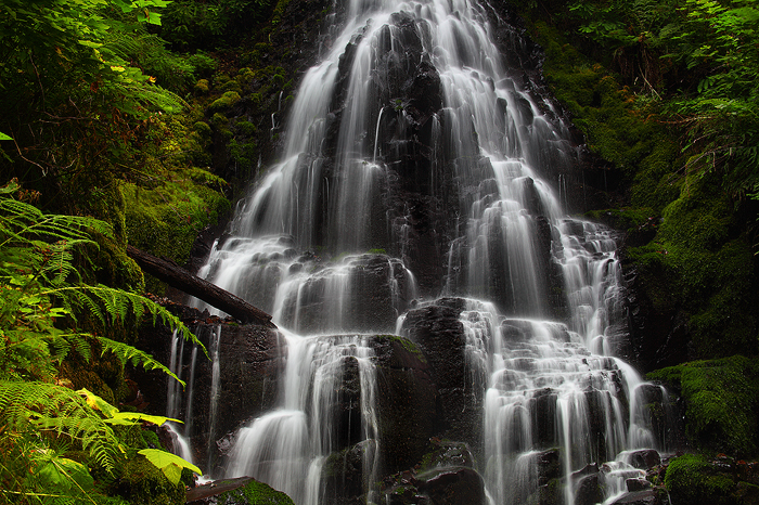 fairy falls, columbia river gorge, oregon, wahkeena creek, wahkeena, multnomah, waterfall, falls, green, columbia gorge, photo