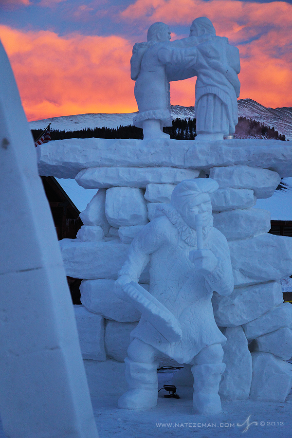 Breckenridge, Colorado, Co, Breck, Snow Sculptures, Sculpture, block, carve, art, riverwalk center, 2012, event, photo