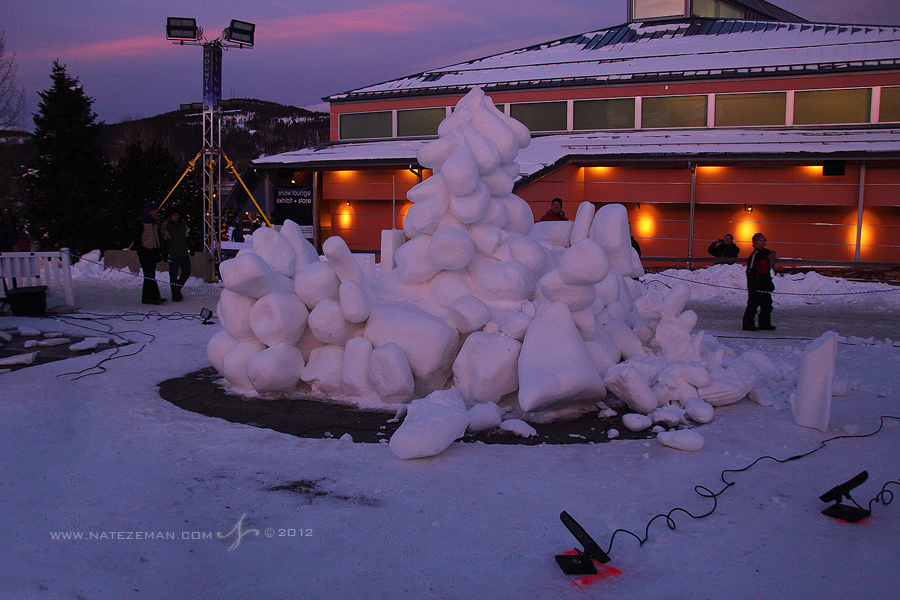 Breckenridge, Colorado, Co, Breck, Snow Sculptures, Sculpture, block, carve, art, riverwalk center, 2012, event, photo