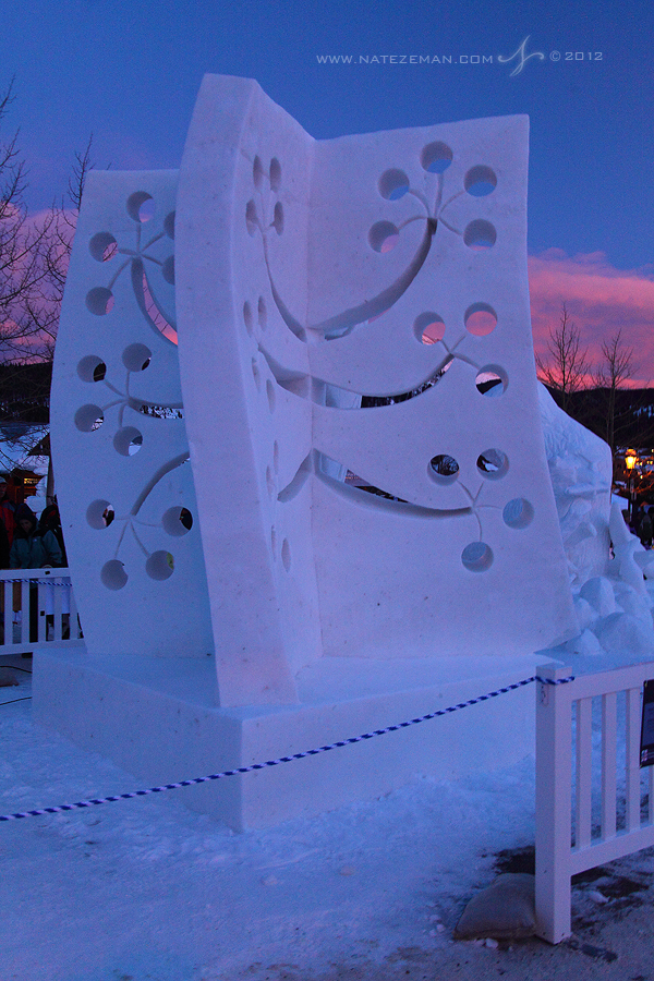 Breckenridge, Colorado, Co, Breck, Snow Sculptures, Sculpture, block, carve, art, riverwalk center, 2012, event, photo