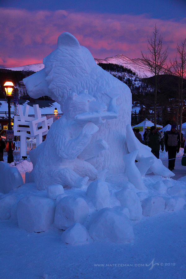 Breckenridge, Colorado, Co, Breck, Snow Sculptures, Sculpture, block, carve, art, riverwalk center, 2012, event, photo
