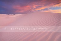 White Sands at Sunset