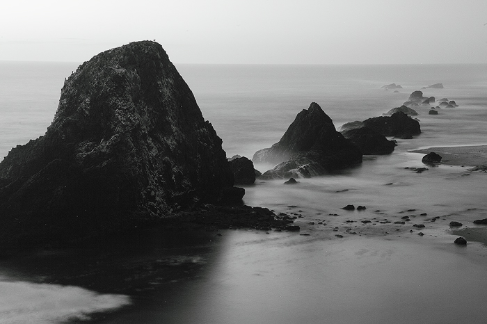 A 45 second exposure of the beautiful Oregon Coastline.